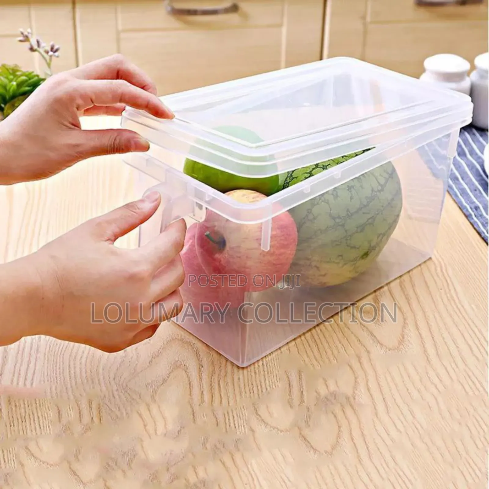 Refrigerator Food Storage Container Fridge Organizer Box