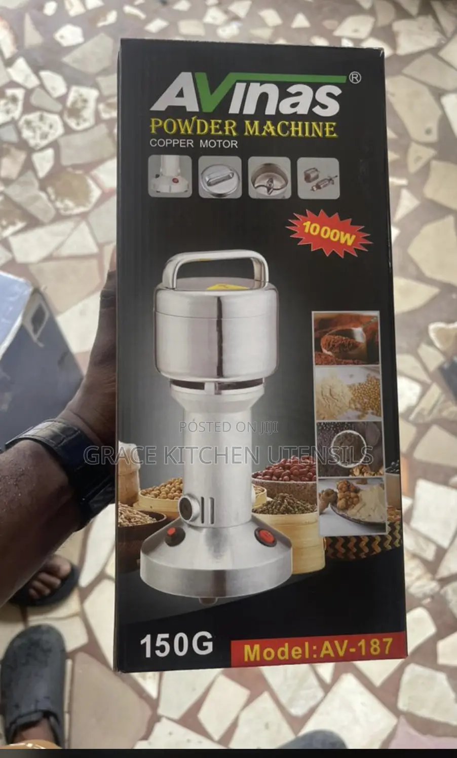 Almas Powder Machine Copper Motor