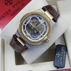 High Quality PATEK PHILIPPE Leather Watch New Design