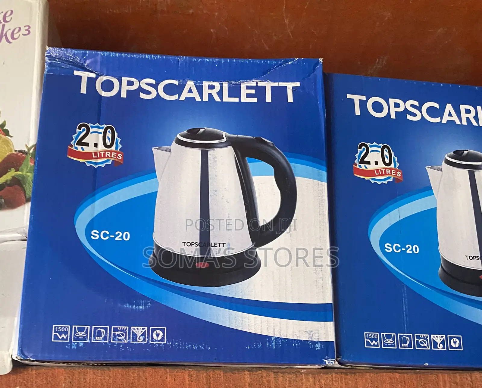 2L Top Scarlet Jug