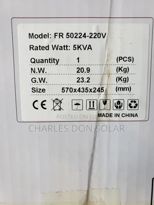 Force Solar Inverter 5kva 24v