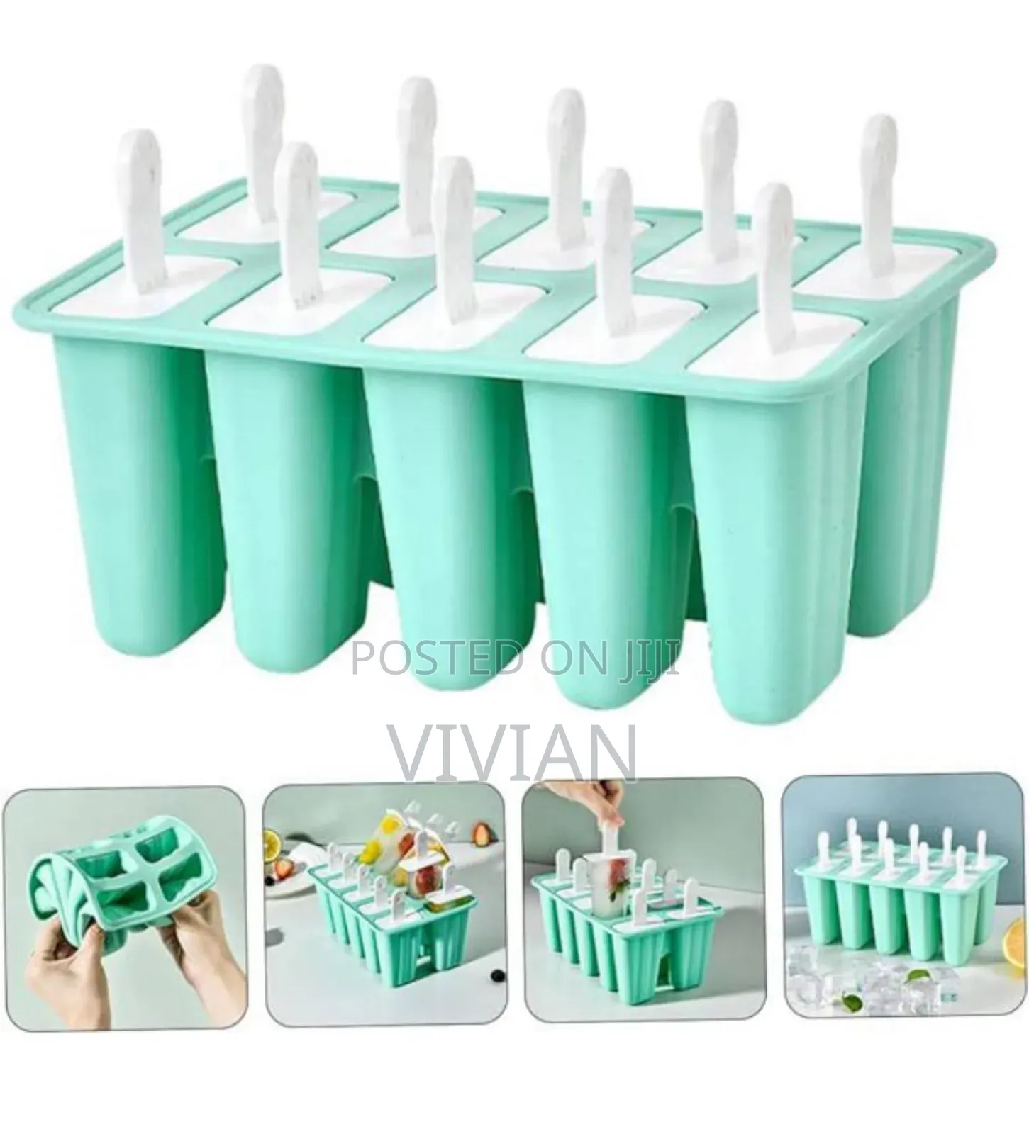 Silicone Popsicle Mold