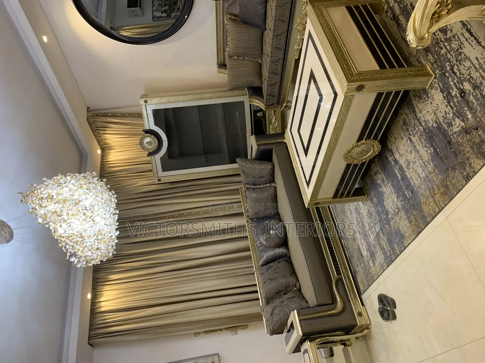 Luxury Automated Curtains Drep