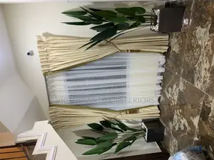 Unique 3pleeting Design Both Main Curtains and Day Blinds