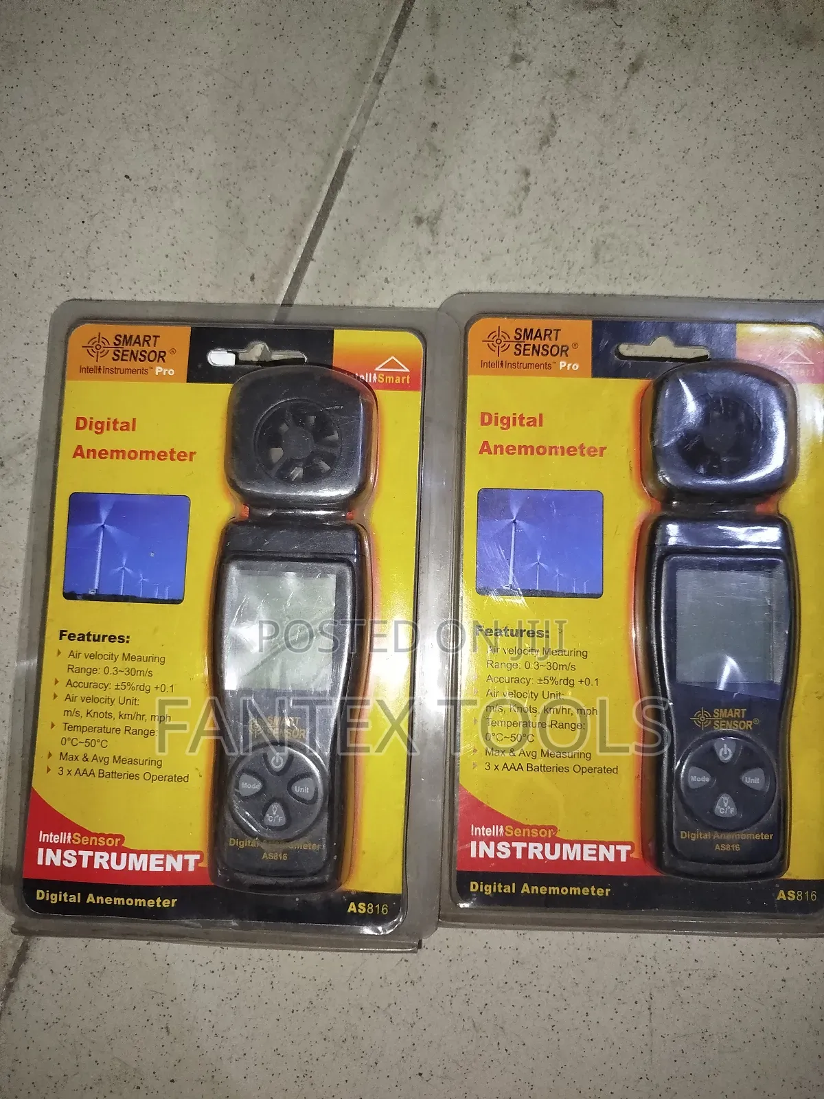 Digital Anemometer