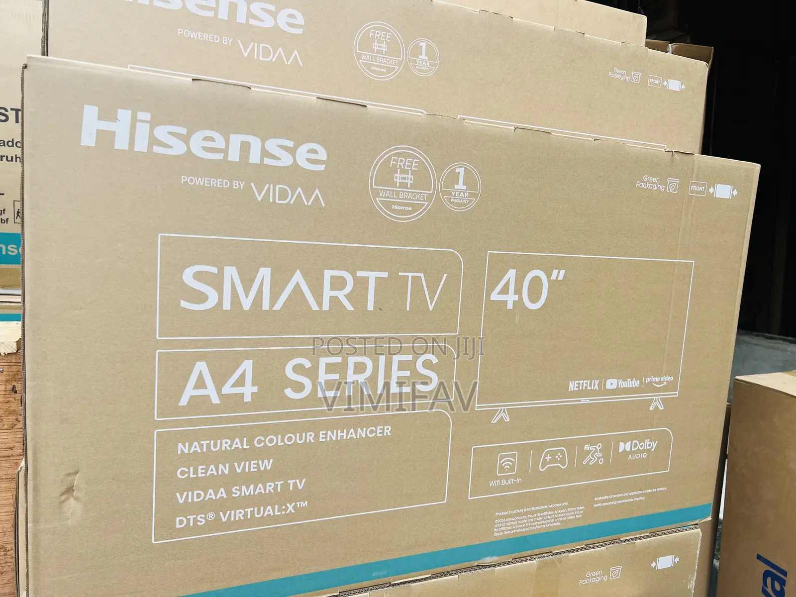 Hisense 40inches Smart Tv