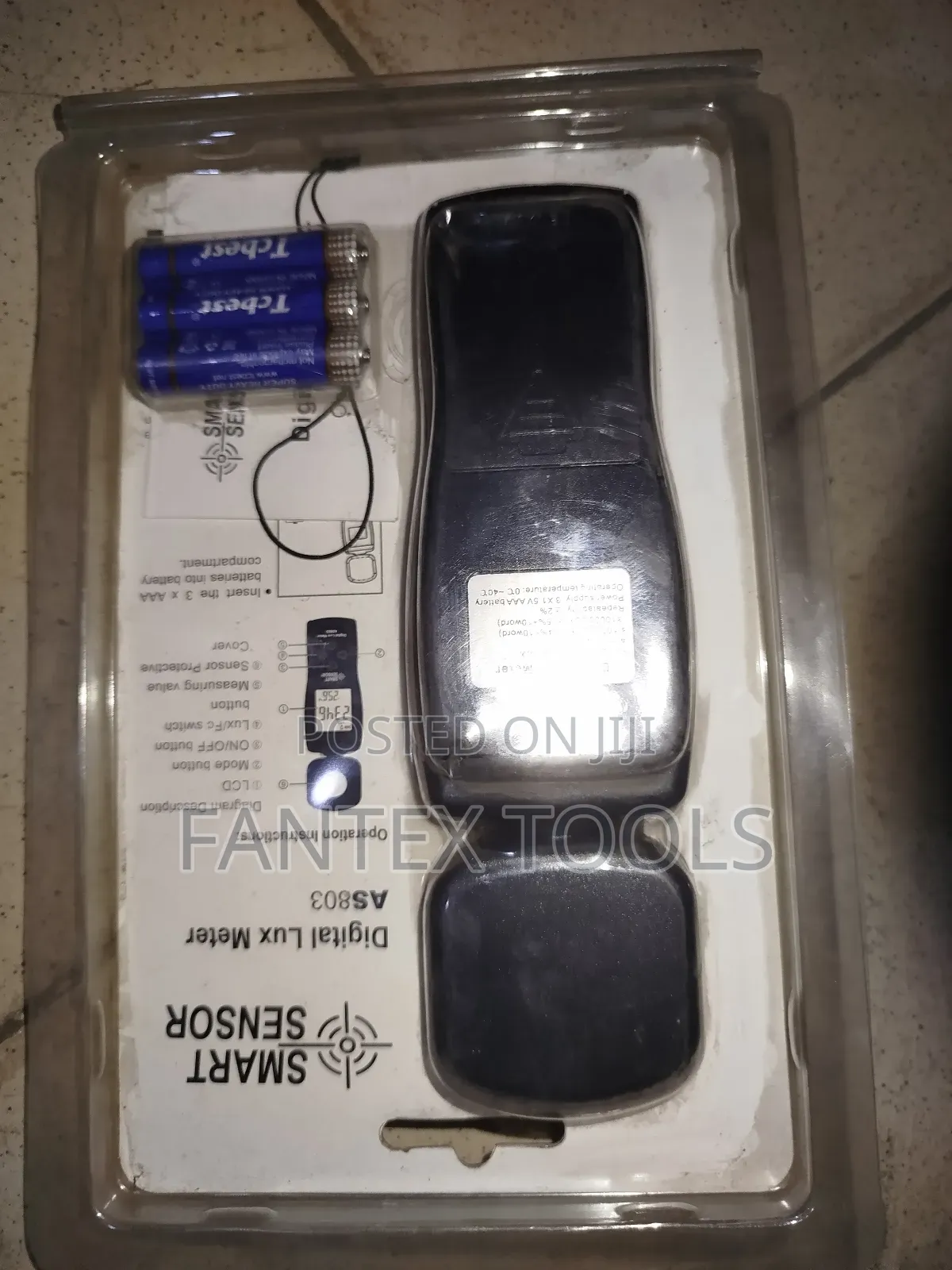 Digital Lux Meter.