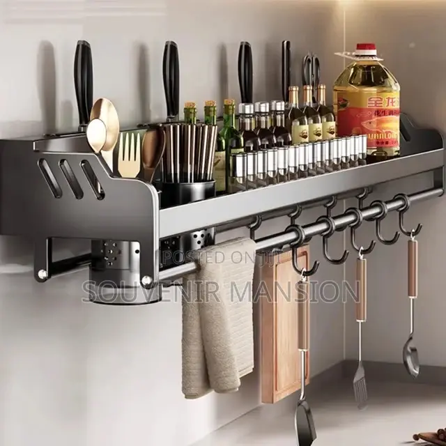 Wall Mounted Kitchen Storage Rack