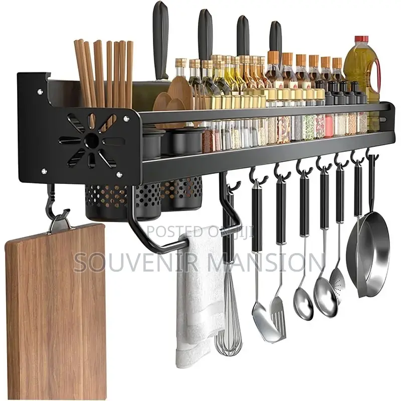 Wall Mounted Kitchen Storage Rack