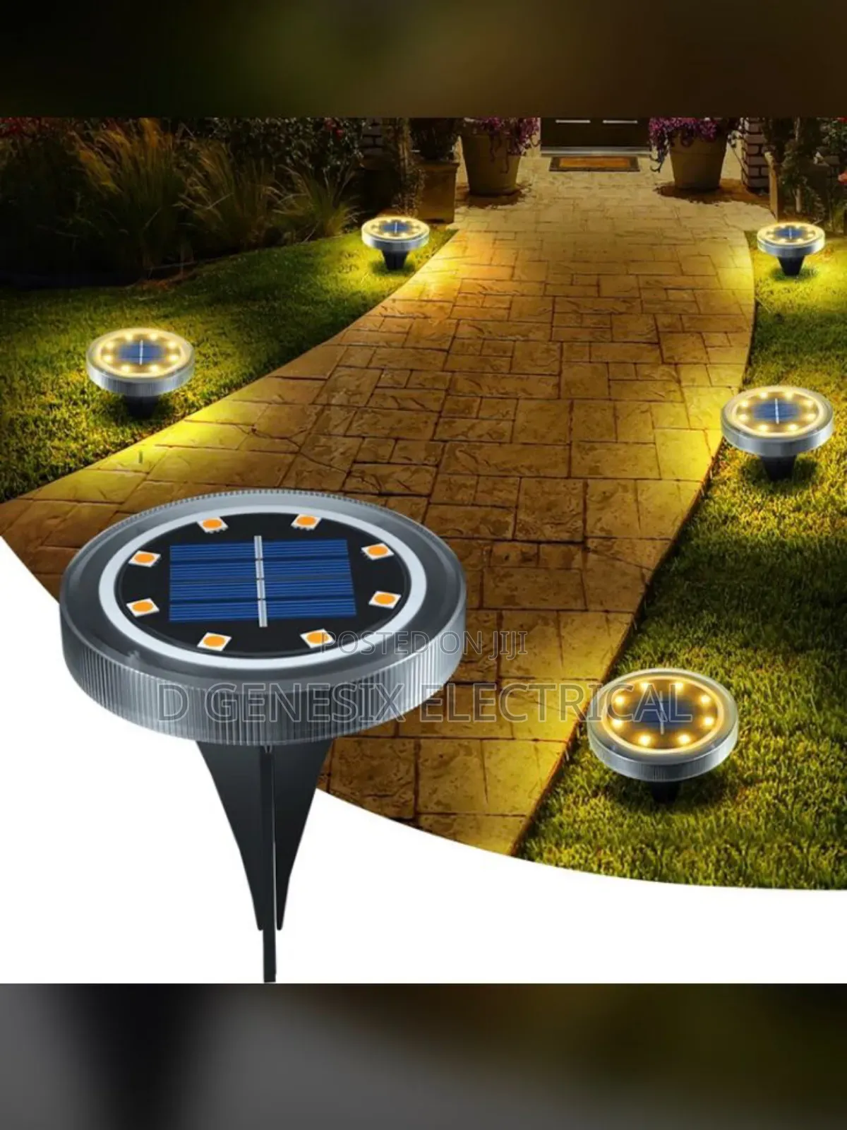 Solar Floor Light