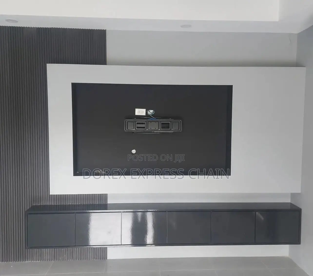 Ultra Modern Wall-to-Wall TV Console
