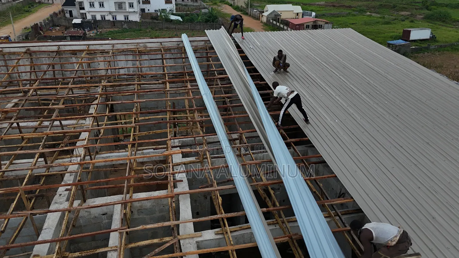 Complete 0.32mm PPGI Longspan Roofing Sheet