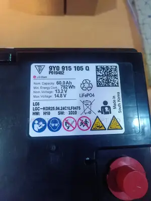 Lamborghini Urus Battery