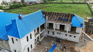 0.65mm Deep Blue Longspan Aluminium Roofing Sheets