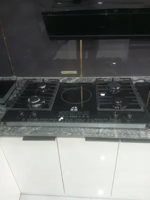 Inbuilt 4 Gas Burner + 1 Hot Plate Available