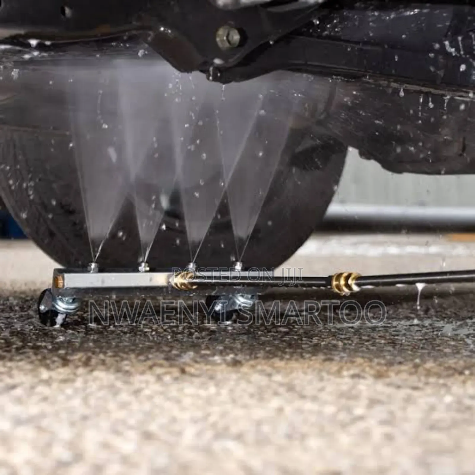 Underneath Pressure Washer Gun
