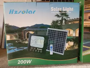 Hzsolar 200W Solar Street Flood / Square Light