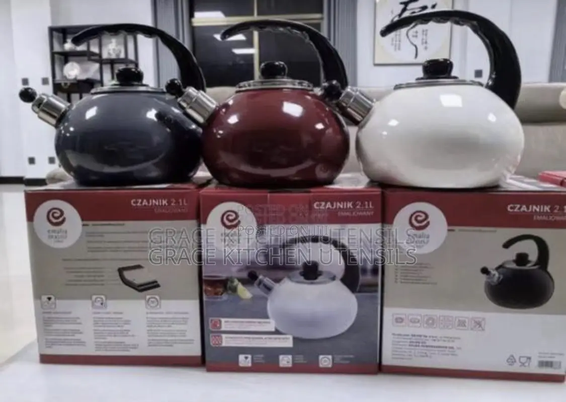 Olkusz 2.1L Enameled Kettle