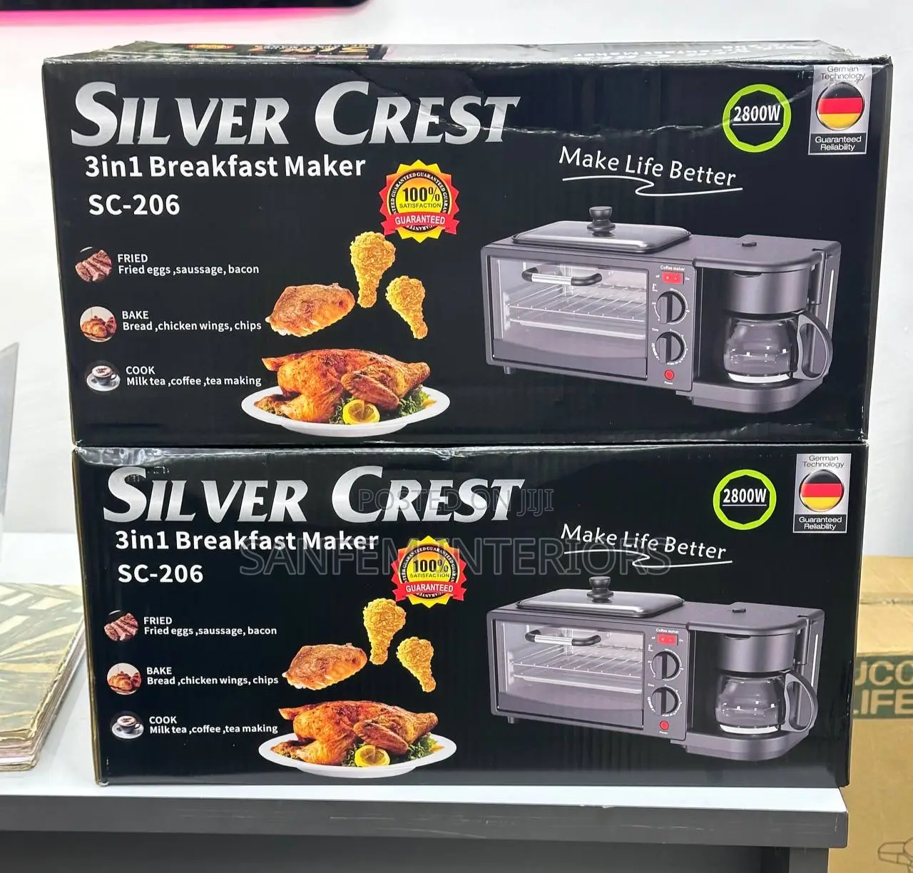 Silver Crest 3 in 1 Breakfast Maker