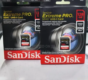 Sandisk Sd Extreme Pro128gb SDXC Uhx-I 200mbps