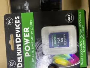 Photo - Delkin 128gb Power 2000X SDHC Uhs-Ii V90 Memory Card