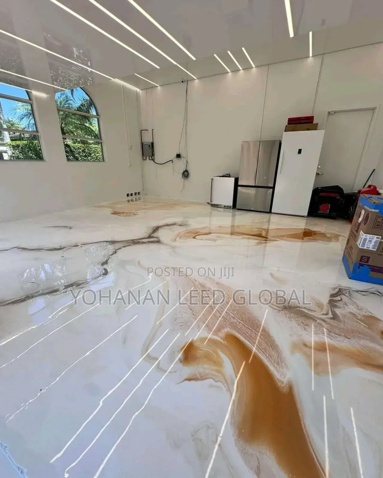 Metallic Floor
