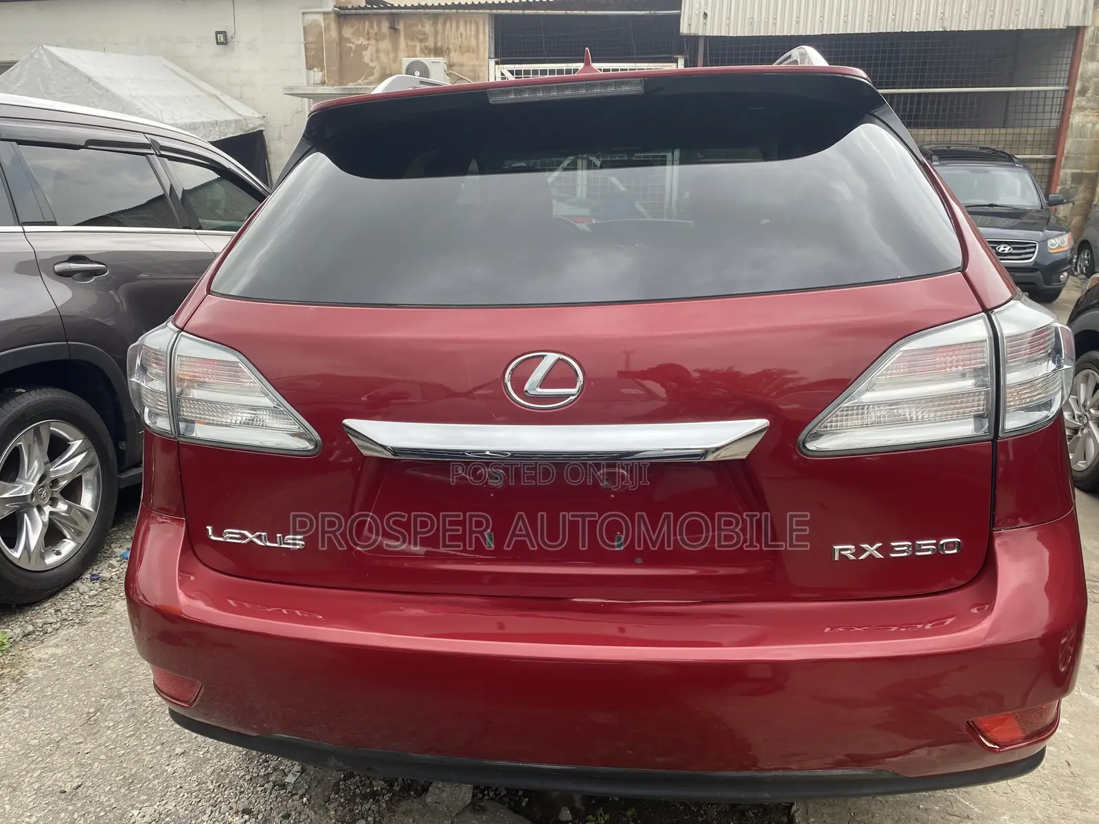 Lexus RX 350 2010 Red