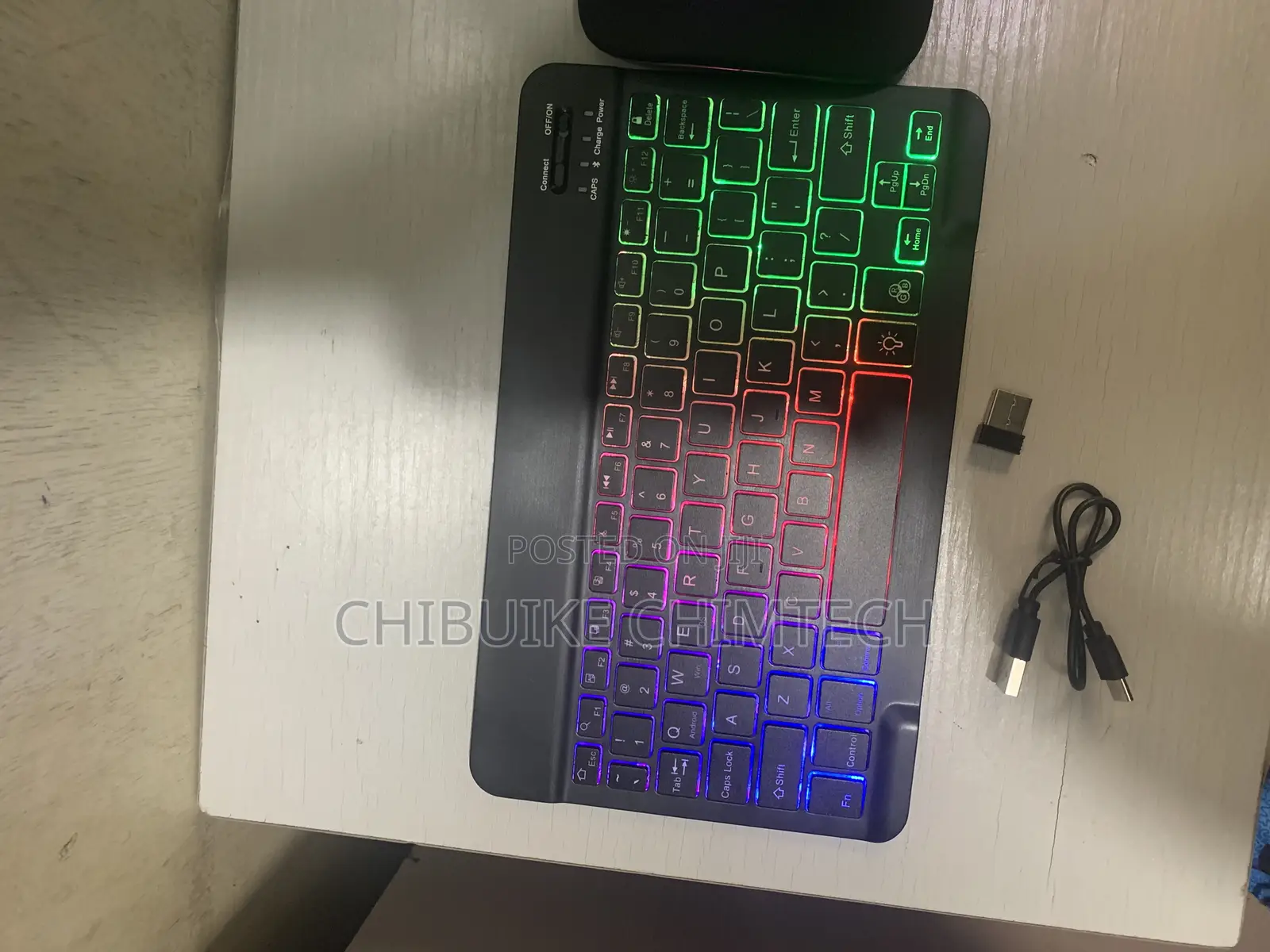 Bluetooth Keyboard and Rechargeable Wireless Mouse RGB