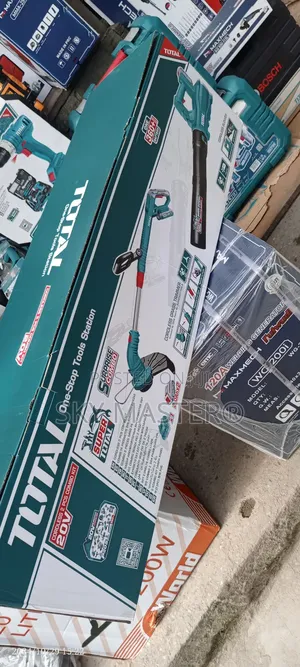 Total Cordless Brush Cutter With Air Blower