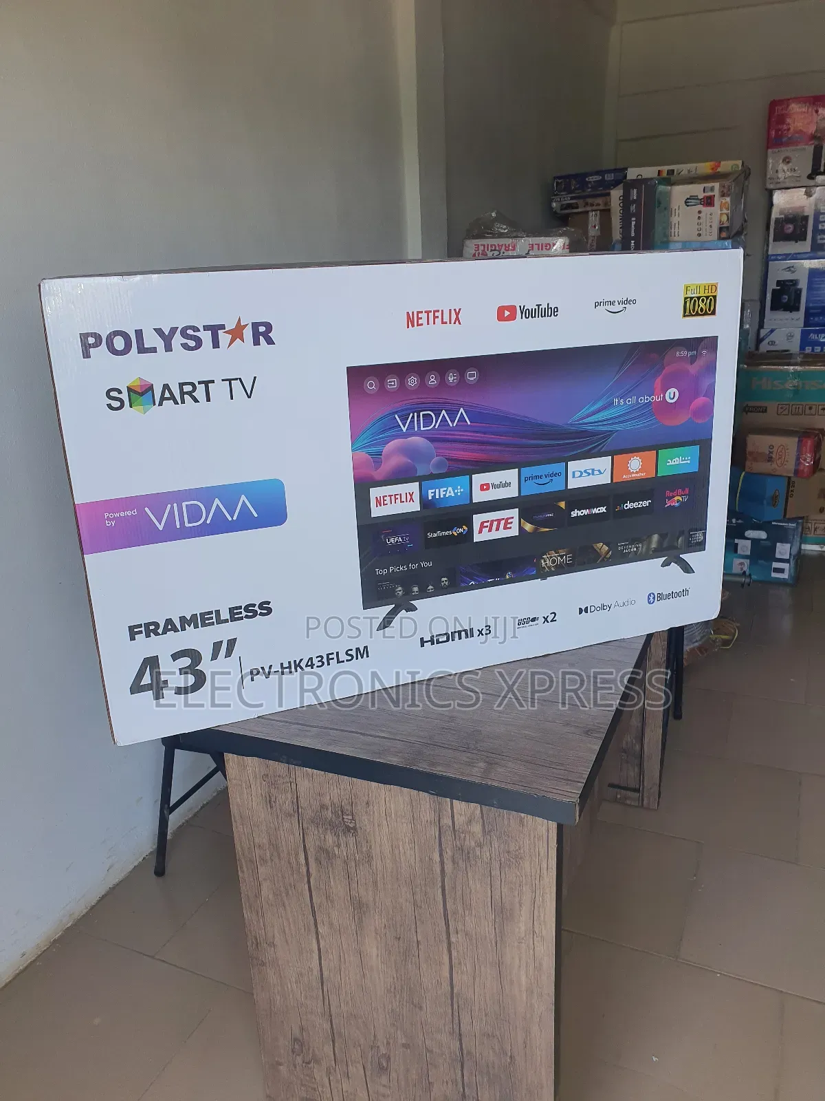 43 Inches Polystar Full HD Smart TV