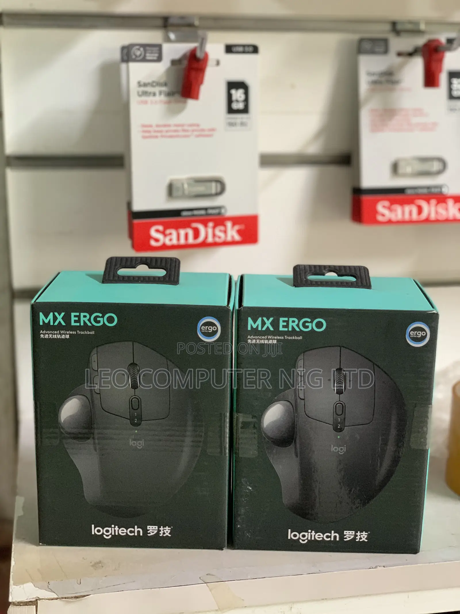 Logitech MX Ergo Wireless Trackball Mouse