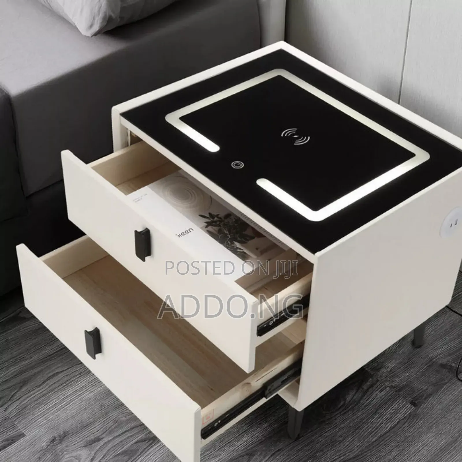 Wireless Charging Cupboard With Drawers