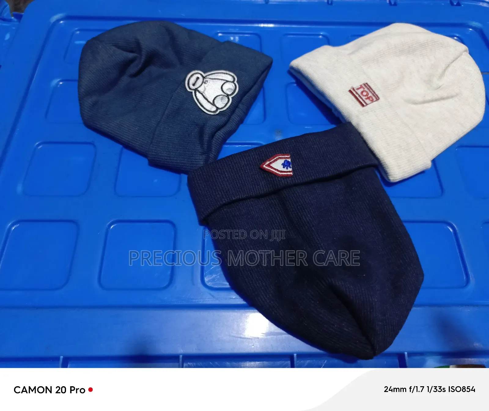 Quality Fitted Baby Cap 3 In