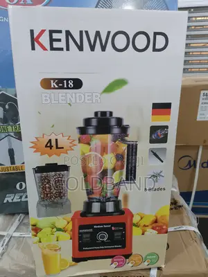 Kenwood Double Cup 4L Jar Blender (Multi-Functional Grinder)