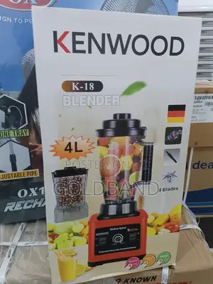 Kenwood Double Cup 4L Jar Blender for Versatile Grinding