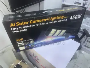 Solar Street Light With 4g PTZ Camera