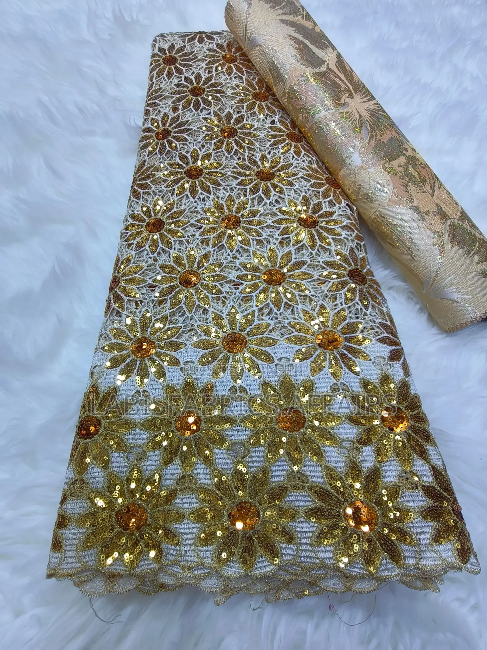 Exquisite Sequence Cord Lace