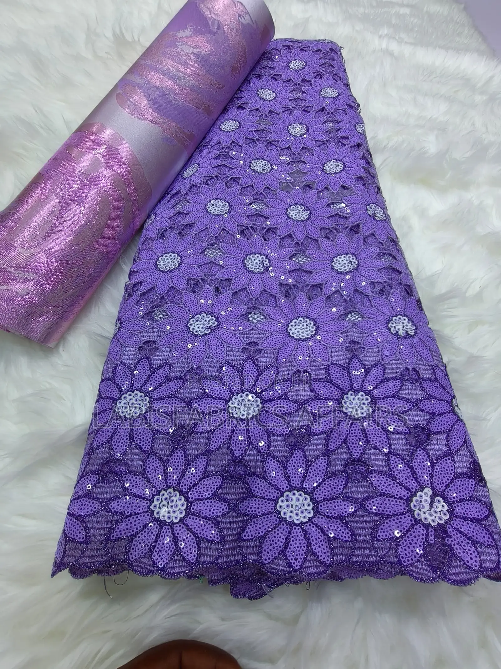 Exquisite Sequence Cord Lace