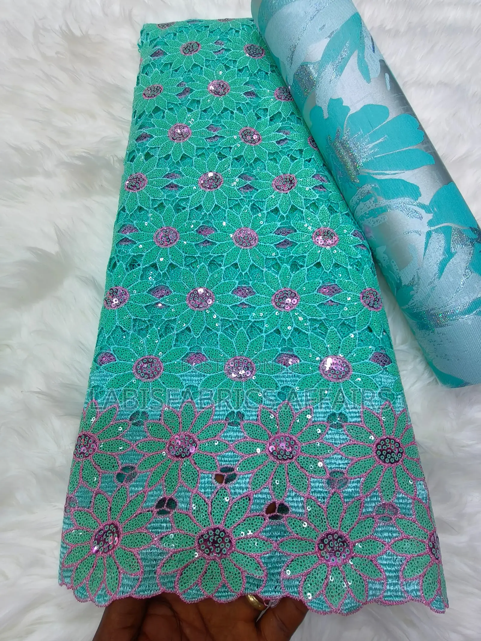 Exquisite Sequence Cord Lace