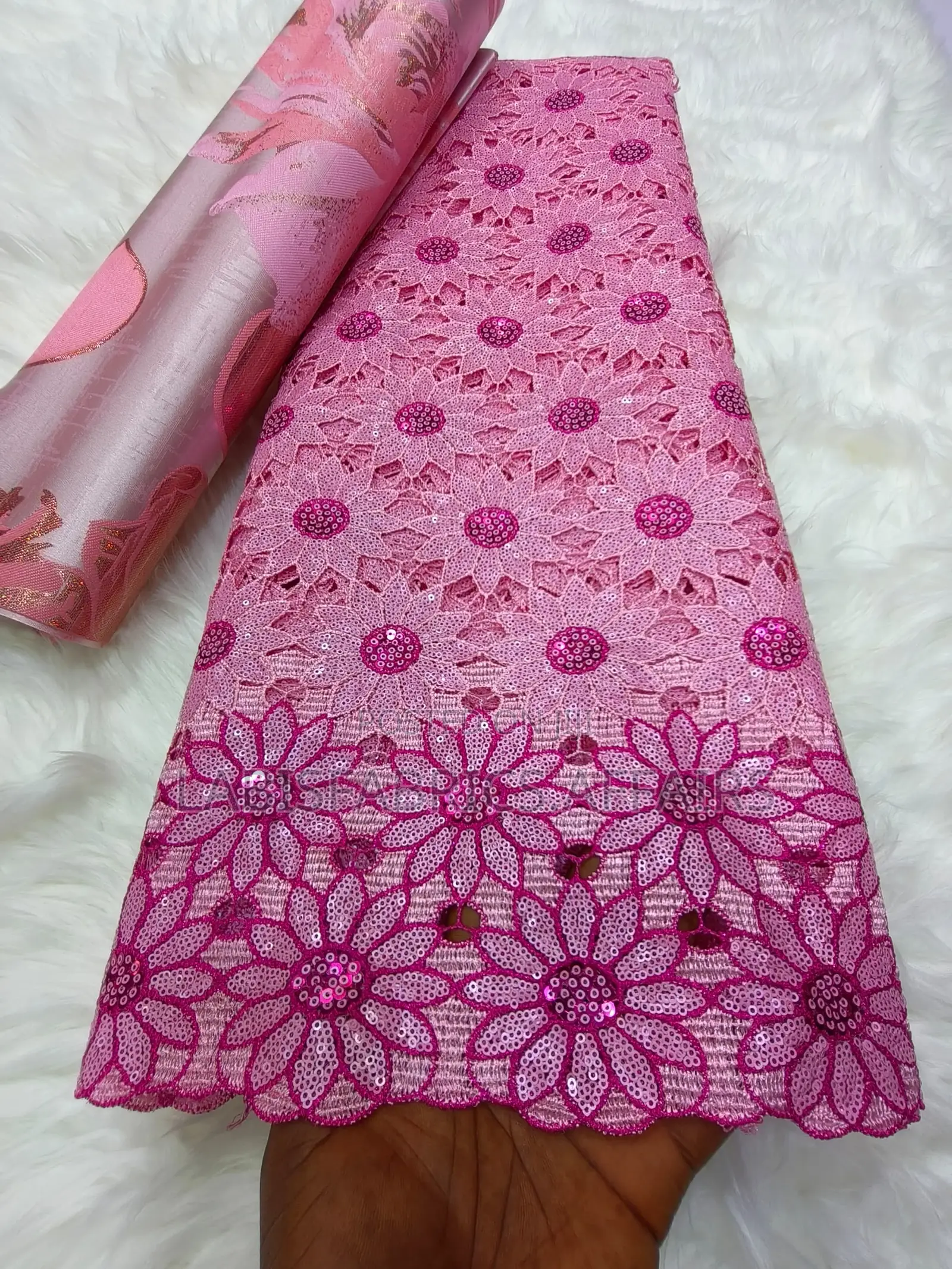 Exquisite Sequence Cord Lace