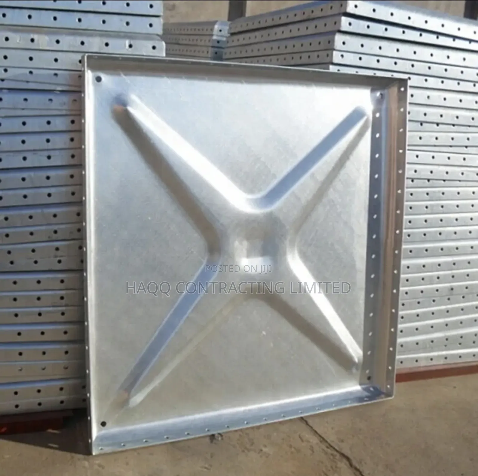 Pressed Steel Braithwaite Panel With Stanchion Fabrication
