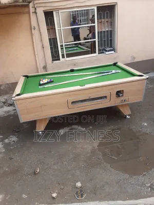 7ft Marble Top With Coin Snooker  Board With Accessories