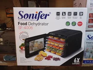 Sonifer 6 Layers Durable Quality Food Dehydrator (500w).
