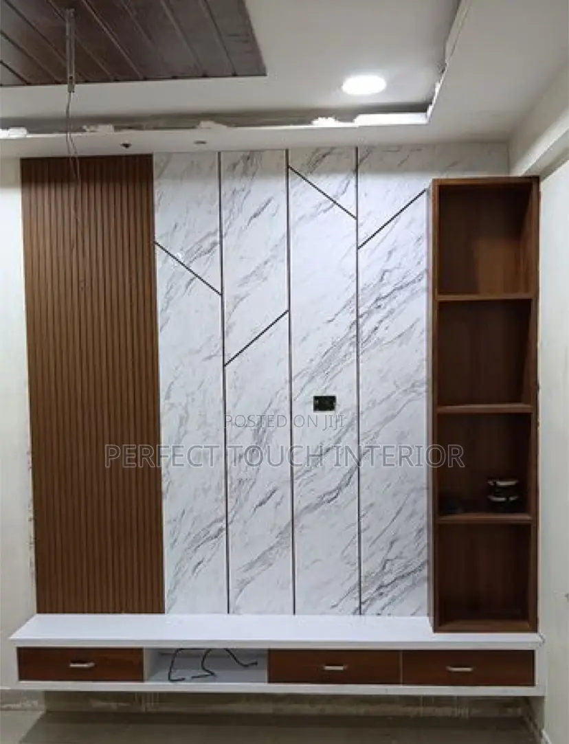 Fluted Tv Console