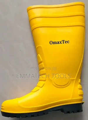 Safety Rain Boots Yellow
