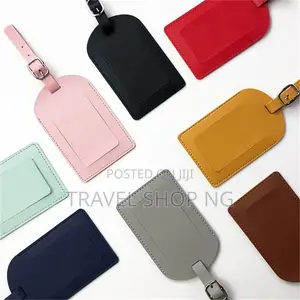 PU Leather Luggage Tags For Classy Travelers