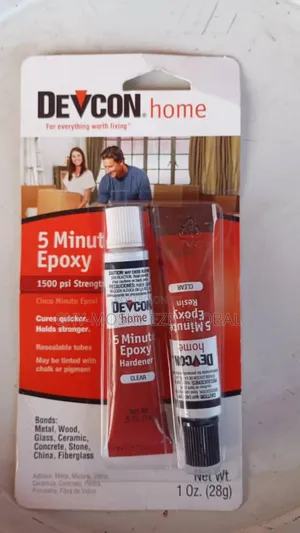 Devcon Home 5 Minutes Epoxy (Resin and Hardener)