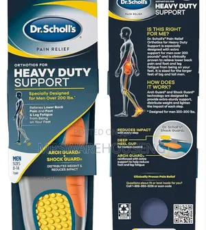 Dr. Scholl's Pain Relief Orthotics for Heavy Duty Support