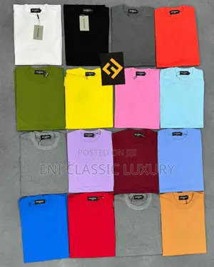 New Trend Luxury Plain Round Neck Best Quality Available