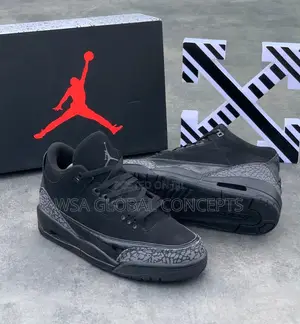 Air Jordan 3 Retro Black Cat Sneakers